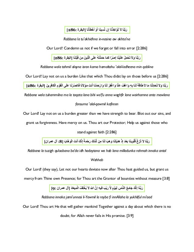 40 Rabbana Pdf